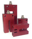 Four different sizes of band saw spray nozzles