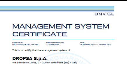 ISO 9001 Certification