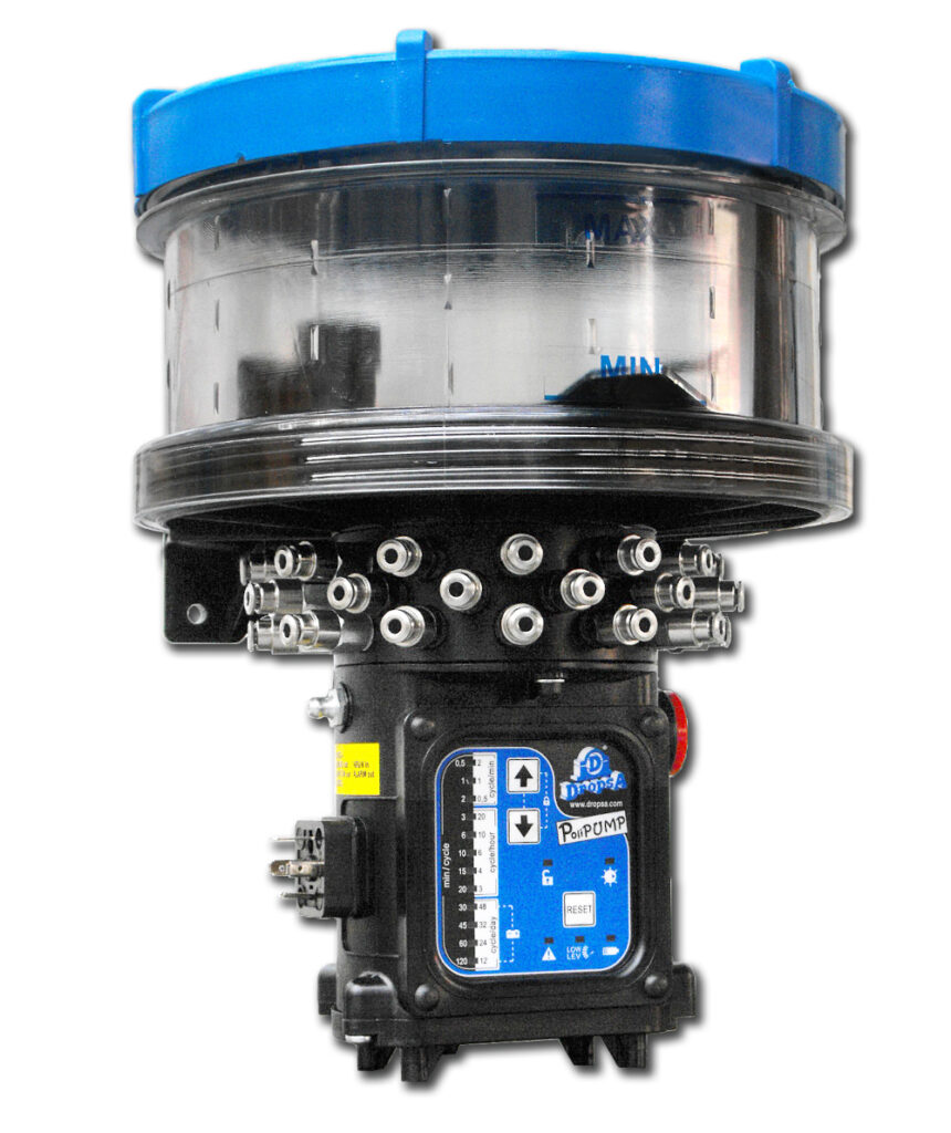 An automatic multi-line lubrication system