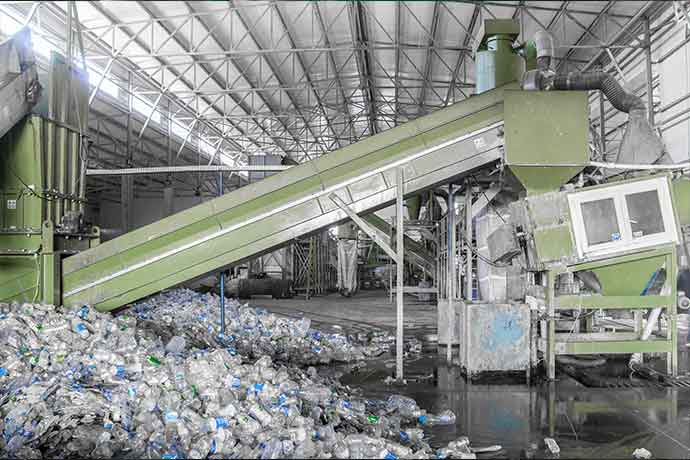 Recycling machinery