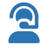 Users with headset icon